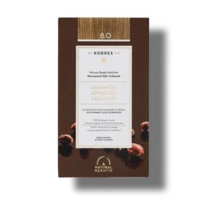 Korres Argan Oil Advanced Colorant 8.0 Light Blonde 75ml