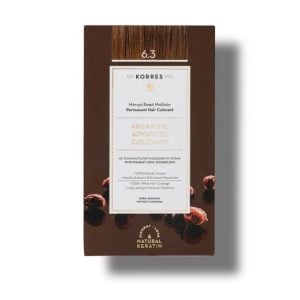 Korres Argan Oil Advanced Colorant 6.3 golden Honey Dark Blonde 75ml