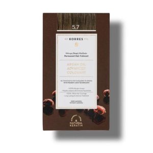 Korres Argan Oil Advanced Colorant 5.7 Chocolate 75ml