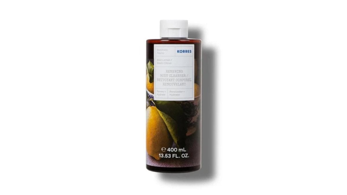 Korres Basil Lemon Body Cleanser 400ml