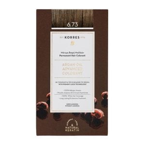 Korres Argan Oil Advanced Colorant 6.73golden Cocoa 75ml
