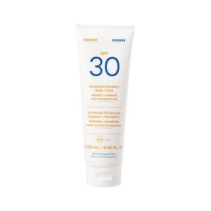 Korres Yogurt Sunscreen Body + Face Emulsion SPF30 200ml