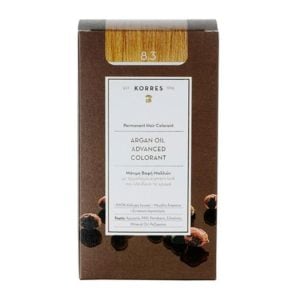 Korres Argan Oil Advanced Colorant 8.3golden / Honey Light Blonde 75ml