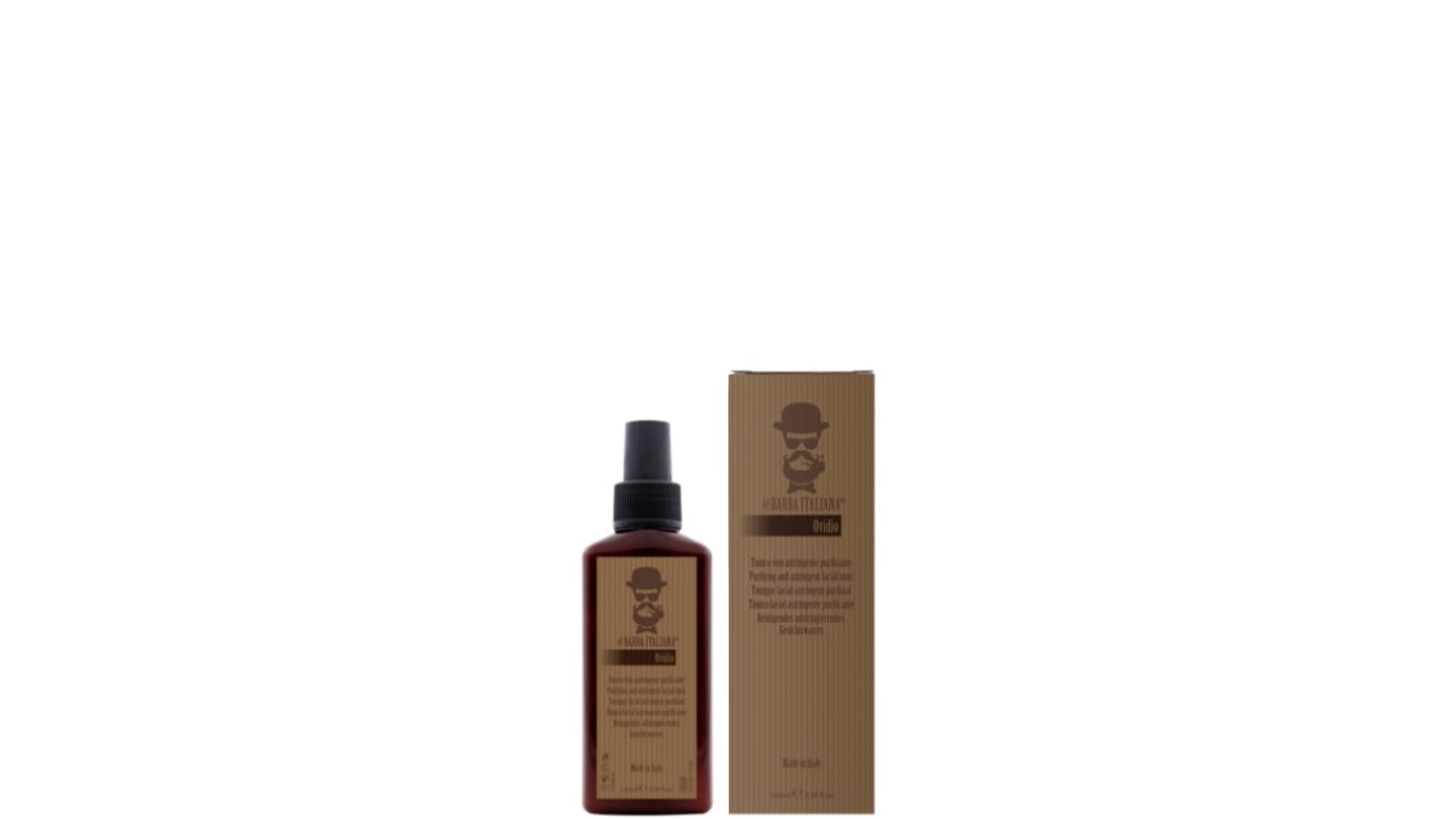 Barba Italiana Ovidio Purifying And Astringent Facial Tonic 100ml