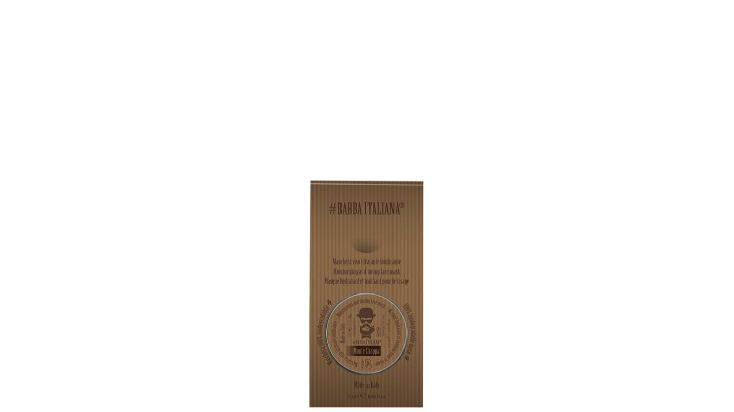 Barba Italiana Monte Grappa Moisturizing And Toning Face Mask 7.5ml