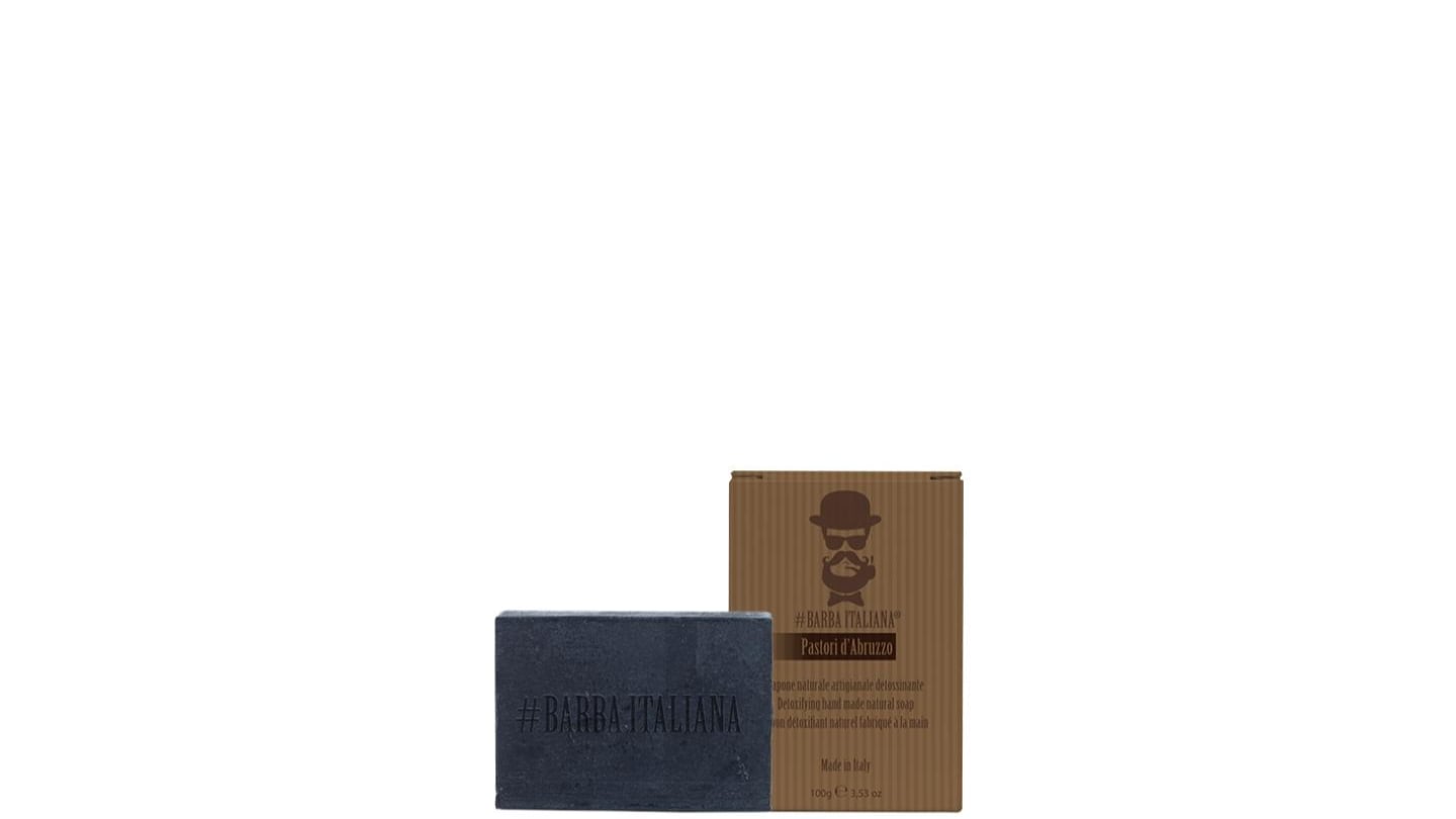 Barba Italiana Pastori D’Abruzzo Detoxifying Handmade Natural Soap 100g