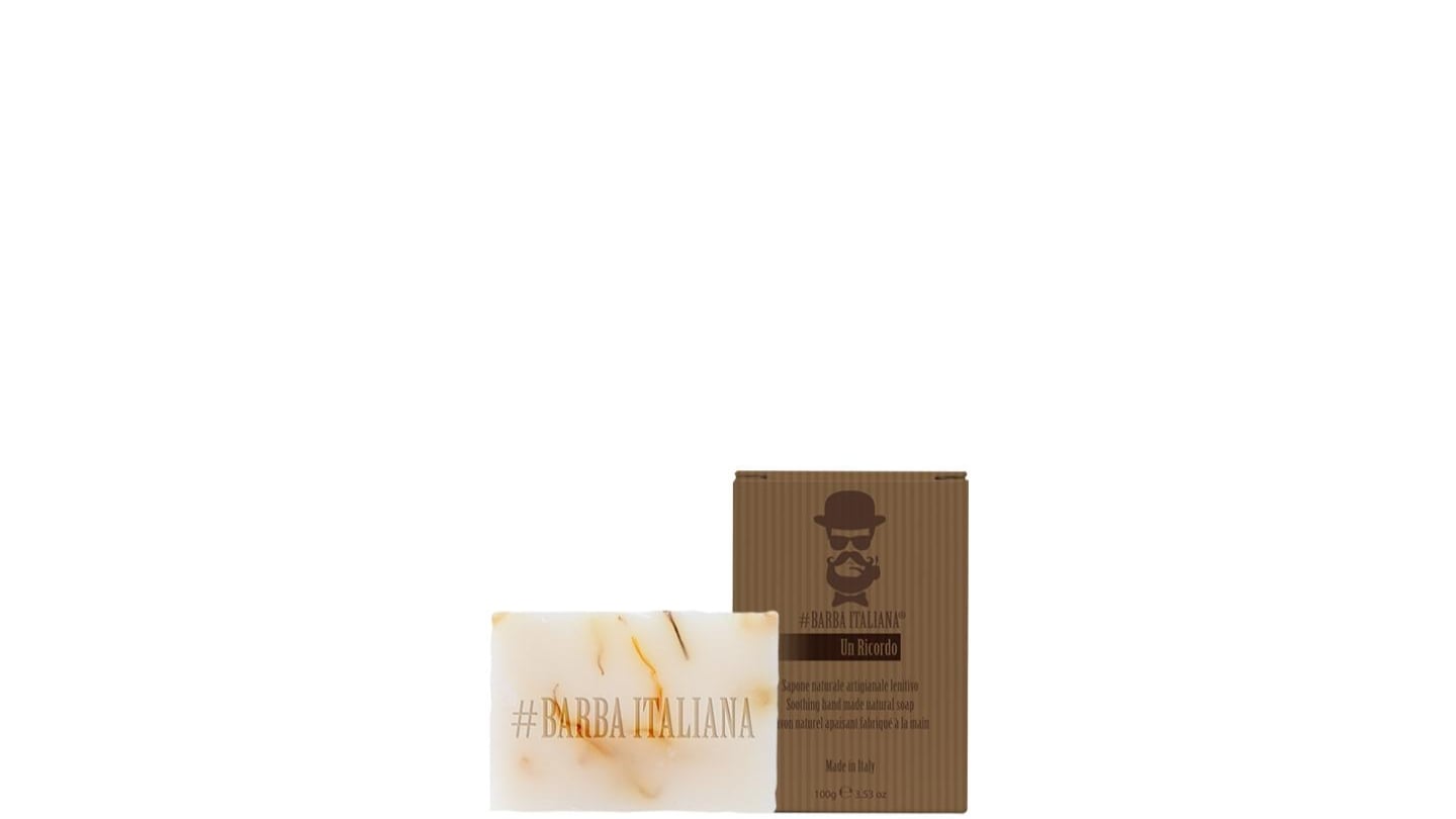 Barba Italiana Un Ricordo Soothing Handmade Natural Soap 100g