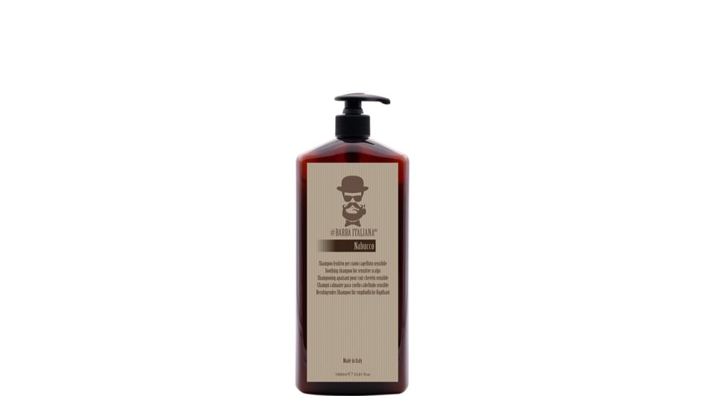 Barba Italiana Nabucco Soothing Shampoo For Sensitive Scalps 1000ml