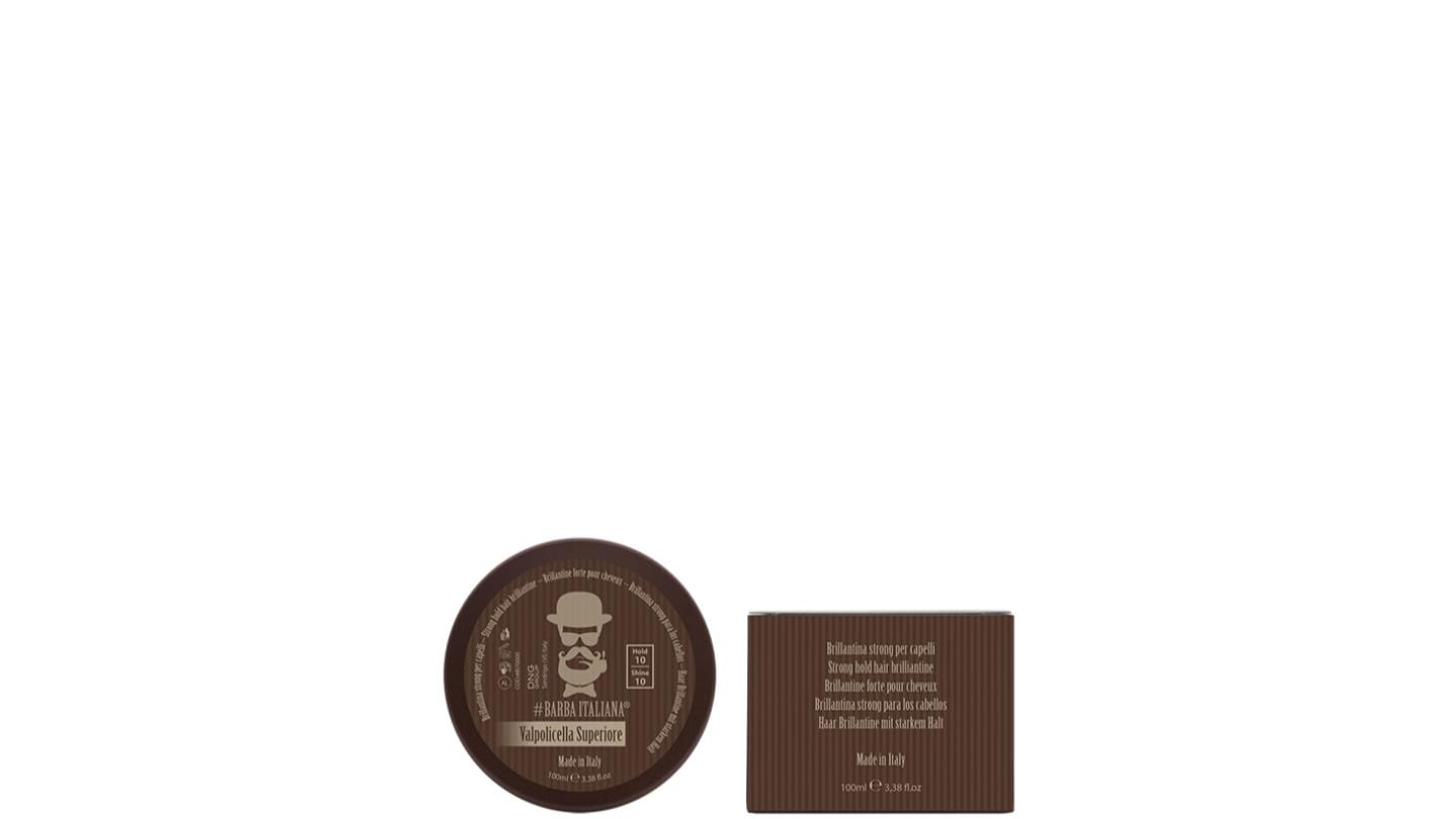 Barba Italiana Valpolicella Superiore Strong Hold Hair Brilliantine 100ml