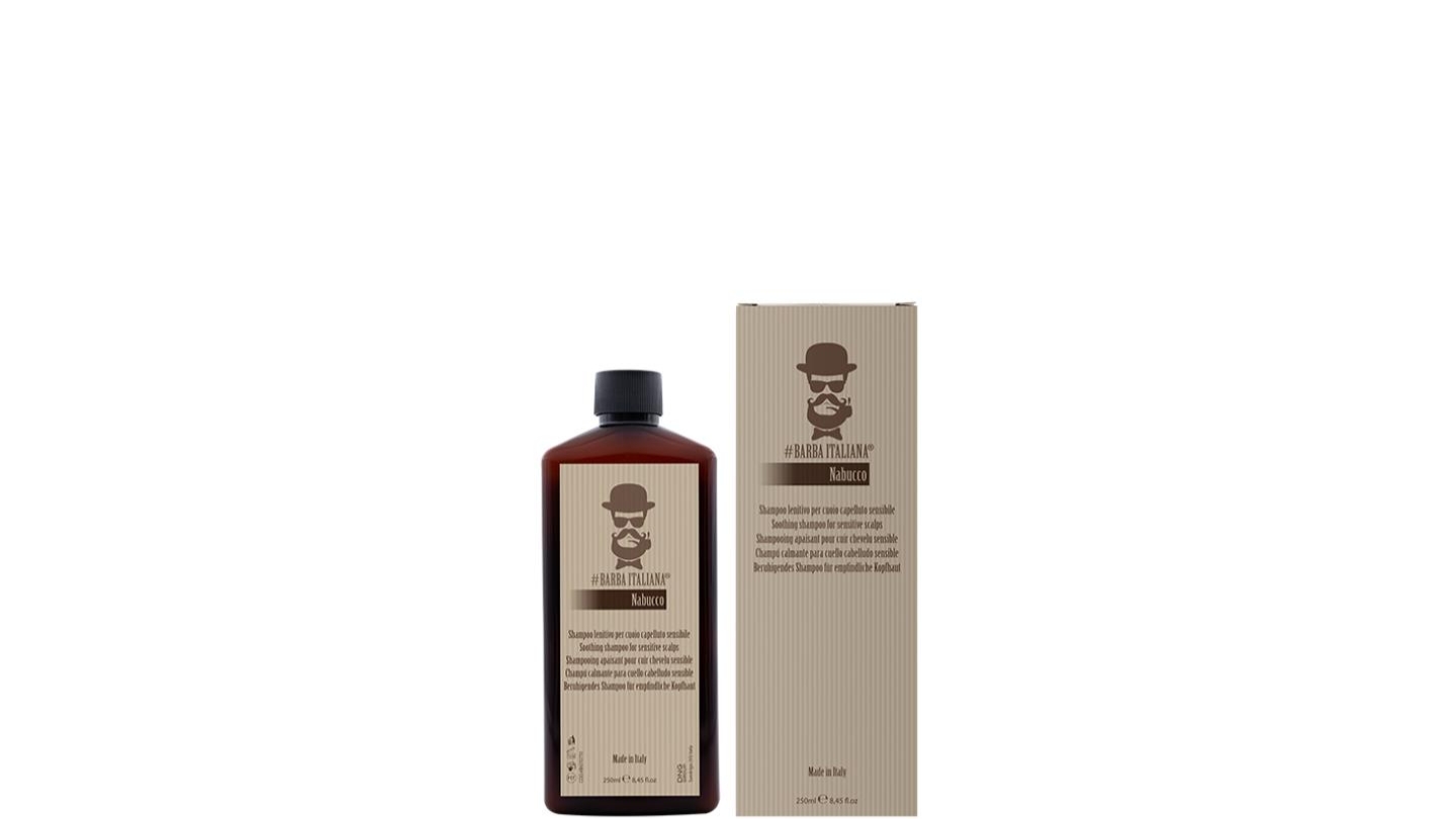 Barba Italiana Nabucco Soothing Shampoo For Sensitive Scalps 250ml