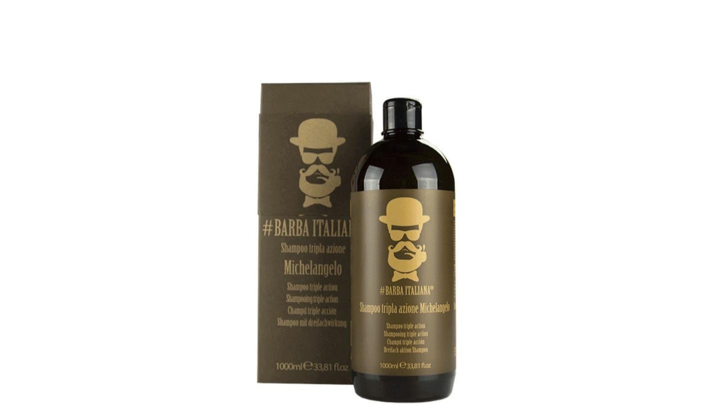 Barba Italiana Michelangelo Shampoo Triple Action 1000ml
