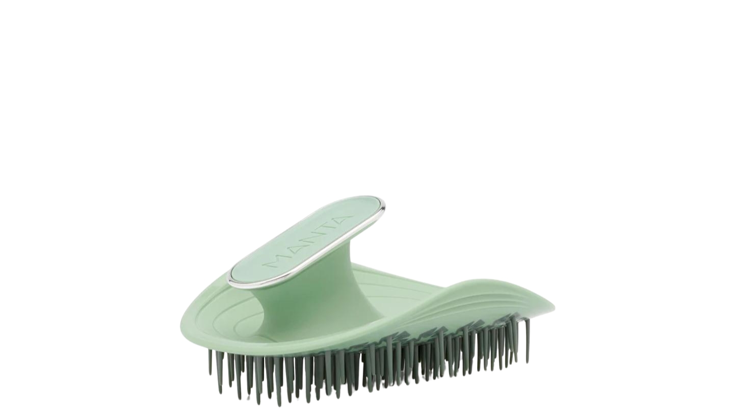 Manta Healthy Hair Brush Serene Green
