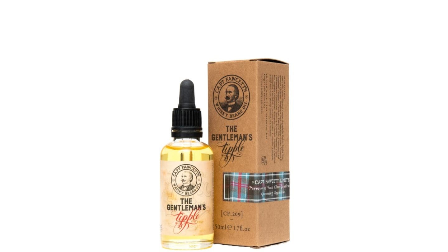 Captain Fawcett Gentleman’s Tipple Whisky Beard Oil 50ml