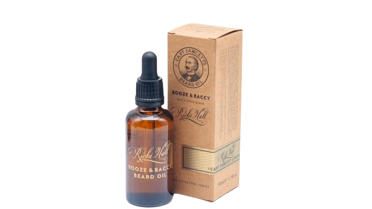 Captain Fawcett Ricki Hall’s Booze & Baccy Beard Oil 50ml
