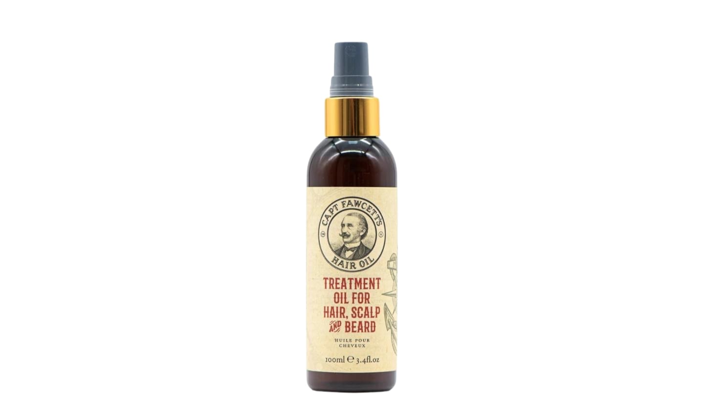 Captain Fawcett Treatment Oil For Hair, Scalp and Beard 100ml