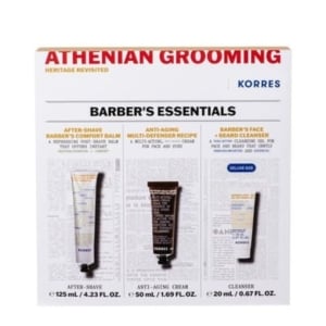Korres Athenian Grooming Barber's Essentials Set