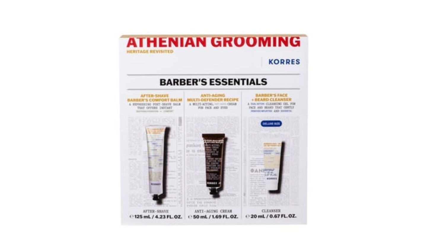 Korres Athenian Grooming Barber’s Essentials Set