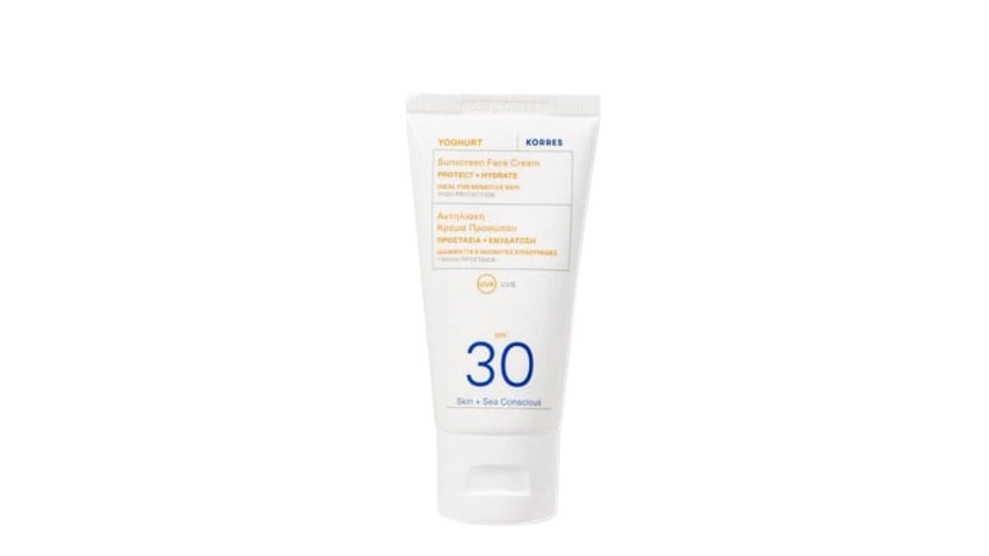 Korres Yoghurt Sunscreen Face Cream SPF30 50ml