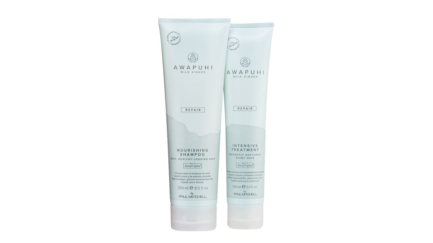 Paul Mitchell Awapuhi Wild Ginger Repair Nourishing Shampoo + Intensive Treatment Set