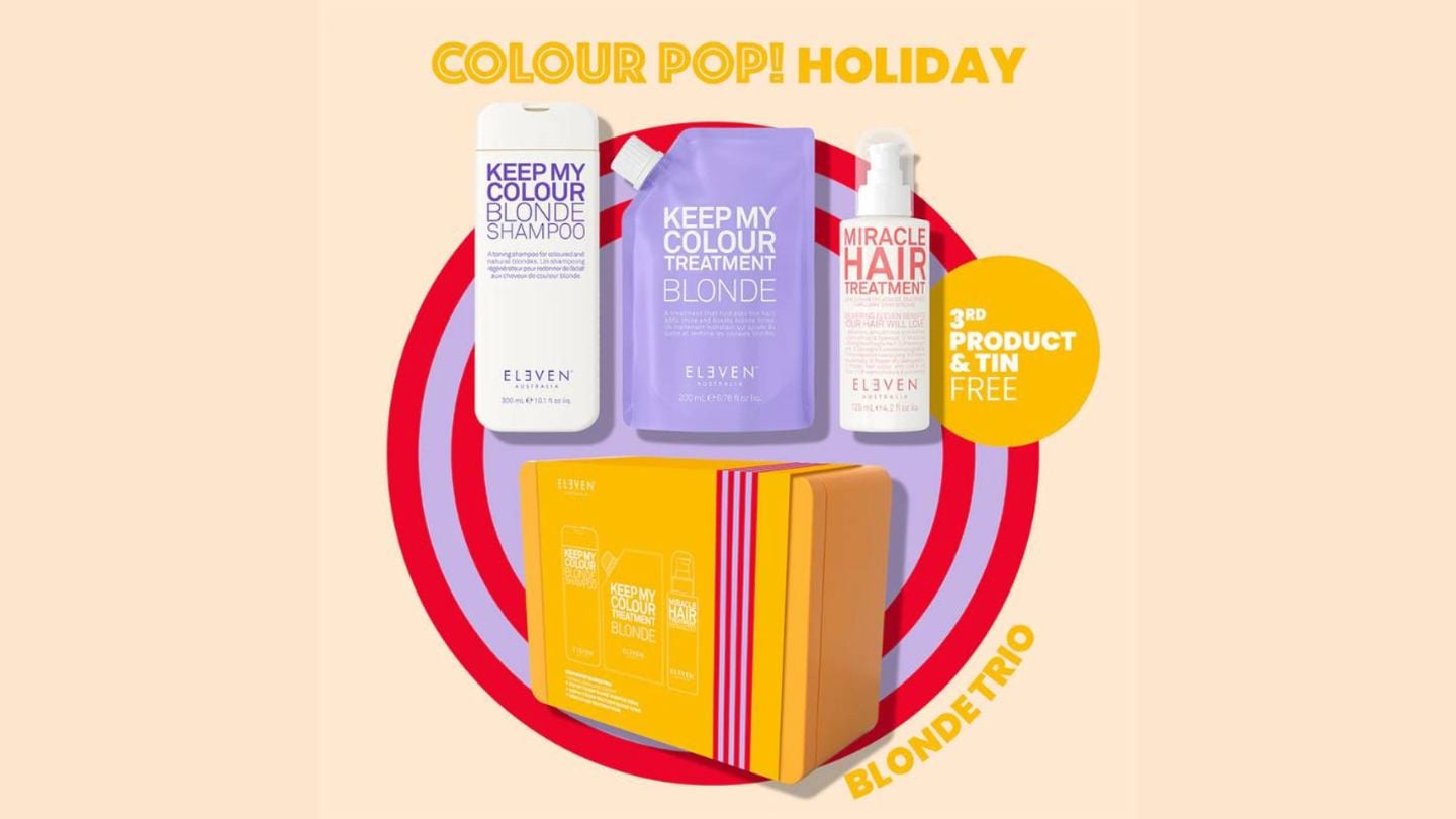 POP Eleven Australia Colour Pop Blond Trio Holiday Gift Set