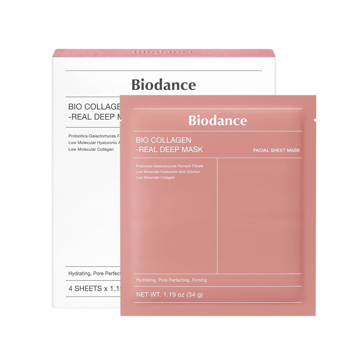 Biodance Bio Collagen-Real Deep Mask-Pack of 4