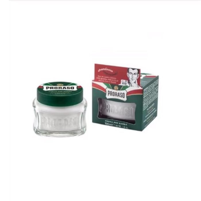 PRORASO Preshave Cream Refresh Green 100 ml