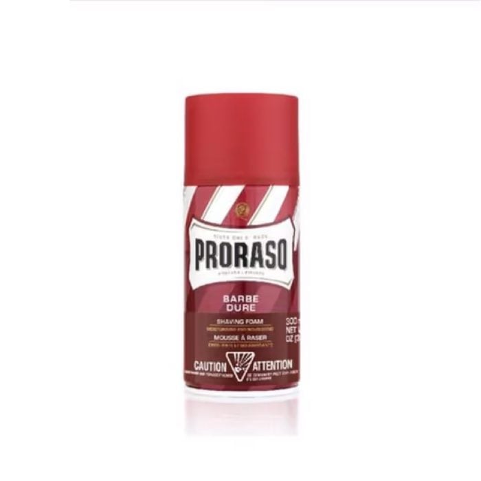 PRORASO SHAVE FOAM MOISTURIZING RED 300 ML