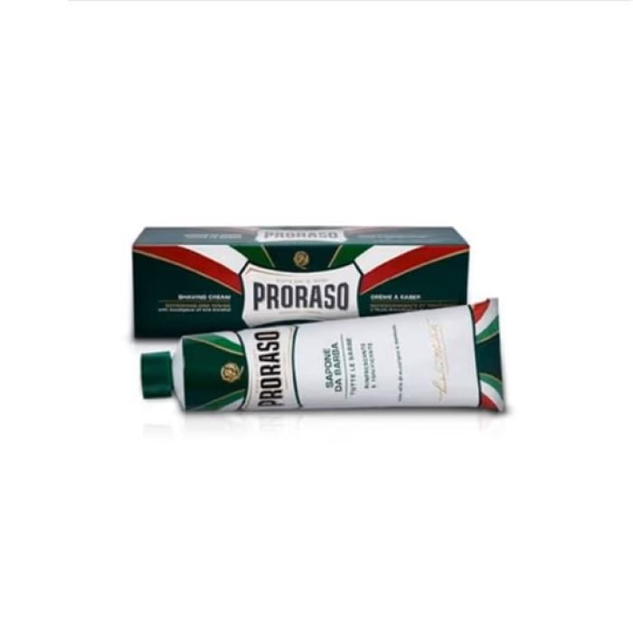 PRORASO Shave Cream Tube Refresh Green 150 ml